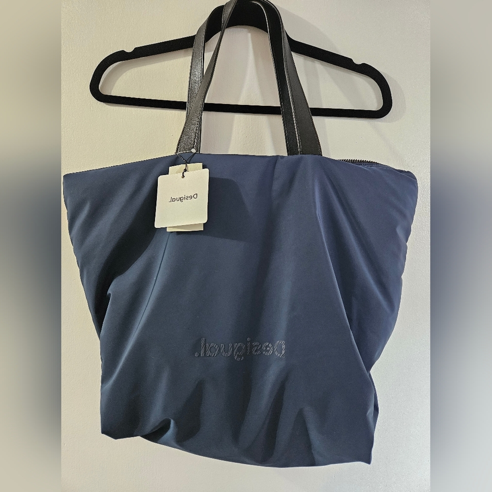 Desigual Shopping Bag With Zipper